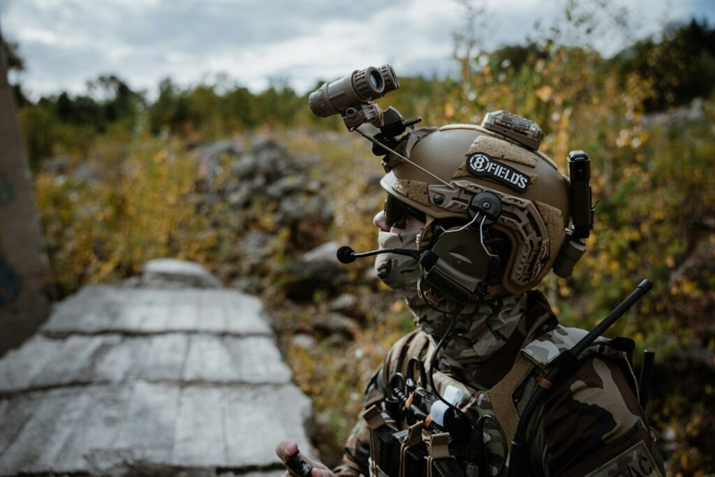 Jucător airsoft – imagine ilustrativă pentru Cupa Patrula Airsoft 2026